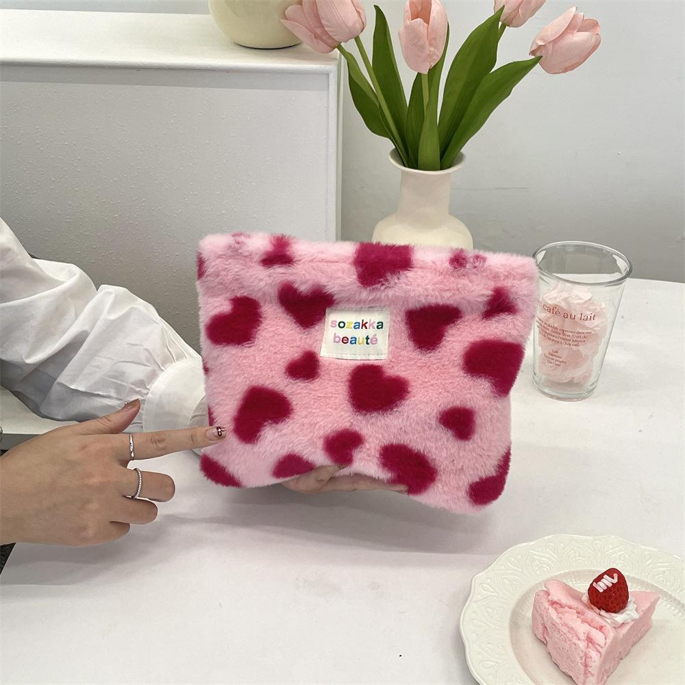 Cosmetische Tas Pouch voor Vrouwen Borduurwerk Margriet Bloemen Koreaans Reis toilettas Tas Schoonheid Make-up Pouch Organizer Etui