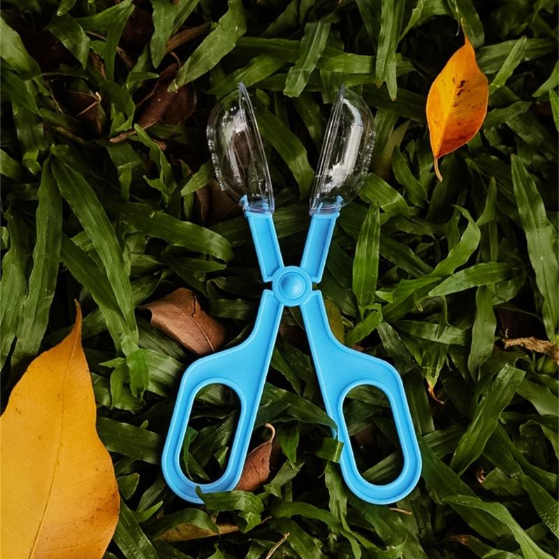 10lots Large Spiders Insect Catcher Tweezer Clamp Tongs Children Educational Toy for Various Pet Households