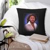 Federa per Cuscino Quadrata Bee Gees Barry Gibb Poliestere Lino Velluto Cerniera Creativa Decorativa Copricuscino per Stanza
