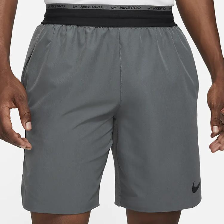 Nike Dri-FIT Flex Rep Pro Collection Color Blocked Elastic Waist Casual Sports Shorts Men shorts Iron-Gray DD1700-068