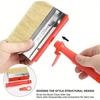 Smooth Flat Head Paint Brush For Painting Walls Labor Saving Hand Tools Limewash Brush