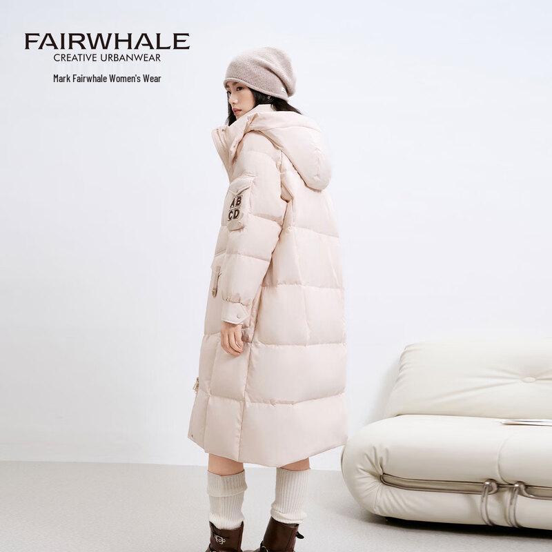 Mark Fairwhale Women's Long Hooded Duck Down Parka