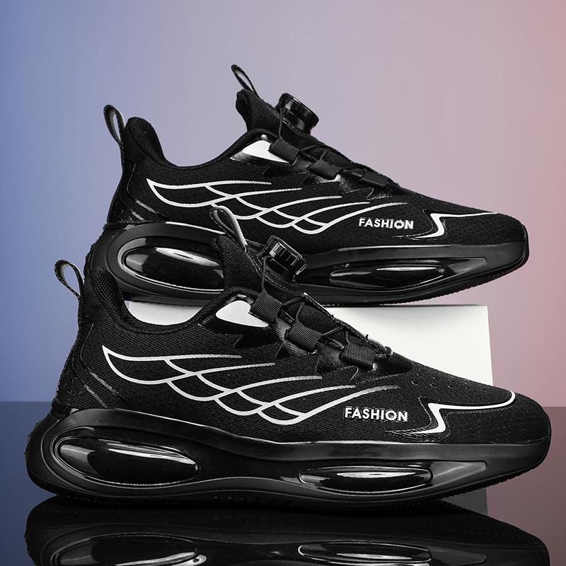 Men's Running Shoes Full Palm Carbon Plate Fashion Sport Shoes Marathon Racing Shock-absorbing Lightweight Sneaker Mesh Sneakers