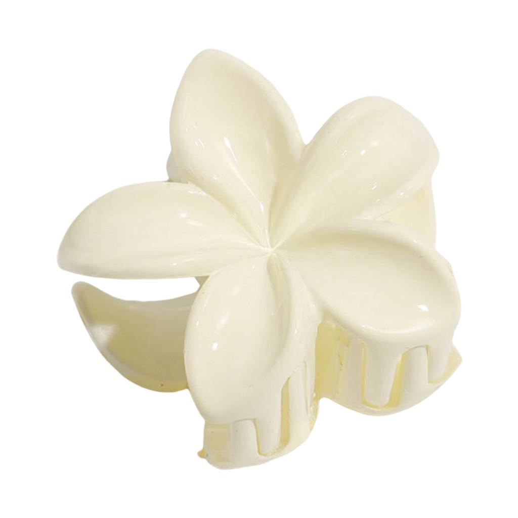 Mini Lily Flower Hair Clip 4cm Plastic Alloy For Women Girls Daily Use