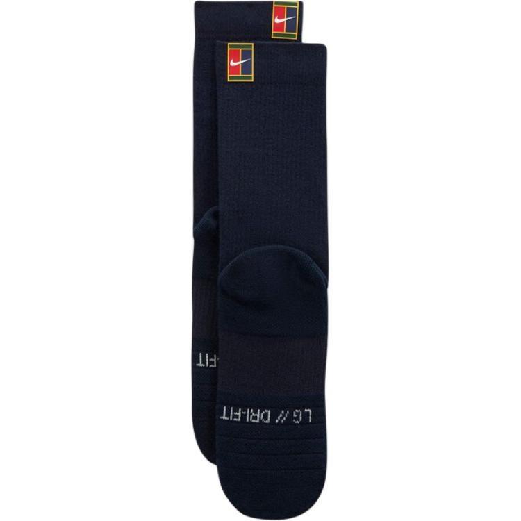 Nike Court Multiplier Cushioned Tennis Crew Socks 2 Pairs SK0118-010