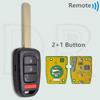 DR HLIK6-1T 313.8MHz HLIK6-1TA 433.9MHz ID47 PCF7961X Car Remote Key For Honda Civic Accord City CR-V Jazz XR-V Vezel HR-V FRV