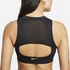 Nike Indy Mini Mock-Neck Solid Logo Light Support Sports Bra Women Underwear Black DV9871-010