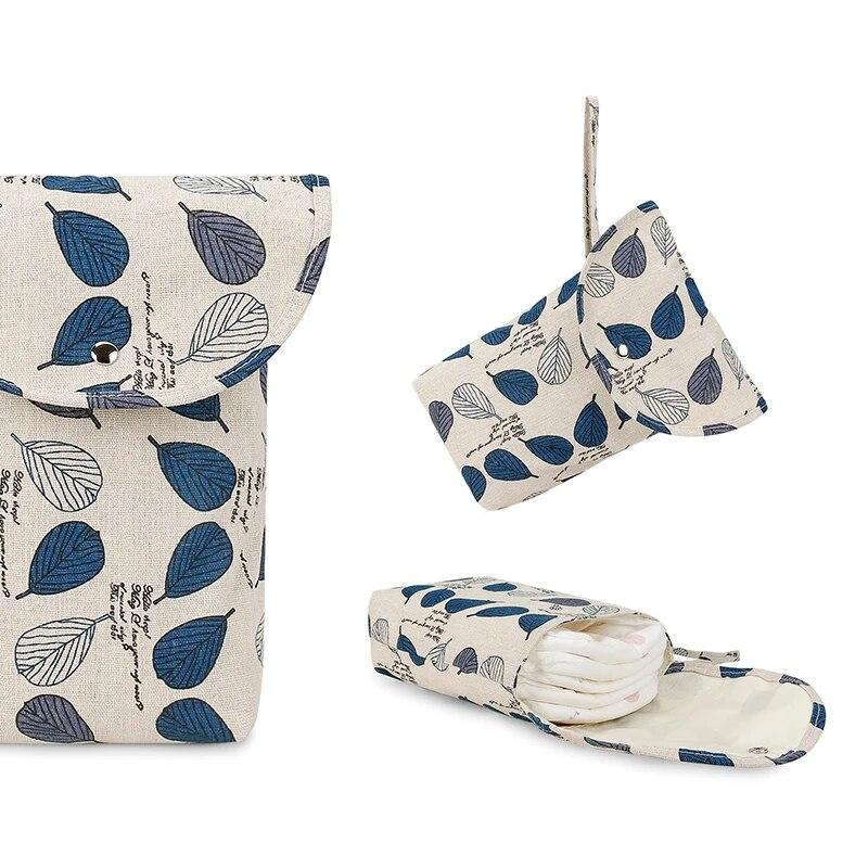 Baby Diapers Storage Bag Baby Diaper Bag Travel Portable Bag Baby Car Cute Pattern Large-Capacity Storage Hanging Bags Portable