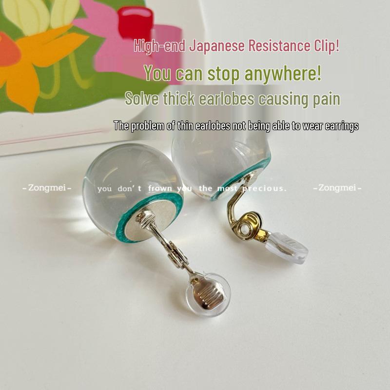 Корейские роскошные легкие круглые серьги-гвоздики для женщин 2026: Уникальные высококлассные серьги с темпераментом