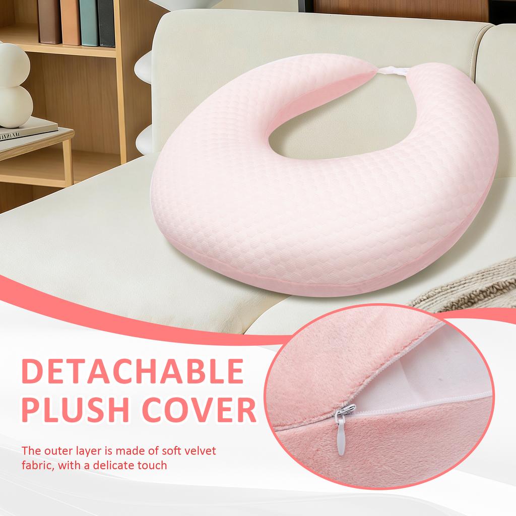 Gaming Reading Pillow U Shape Arm Support Pillow Adult Crocheting Pillow Portable Desk Soft Skin-Friendly For Watching TV Travel