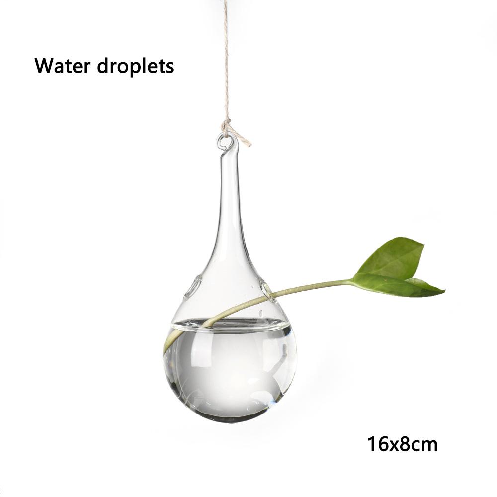 Creative Hanging Ball Glass Flower Glass Vase Hydroponics Plant Pot Terrarium Container Garden Supplies Party Home Decoration