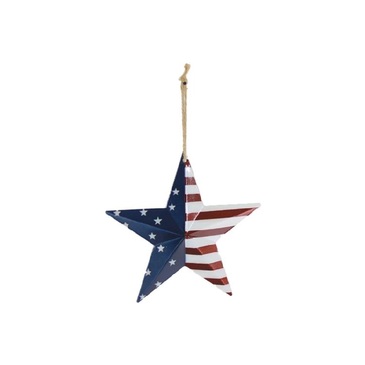 

Independence Day Ornament Patriotic Star Hanging Decoration For Home Offices And Commercial Space Holidays Styling