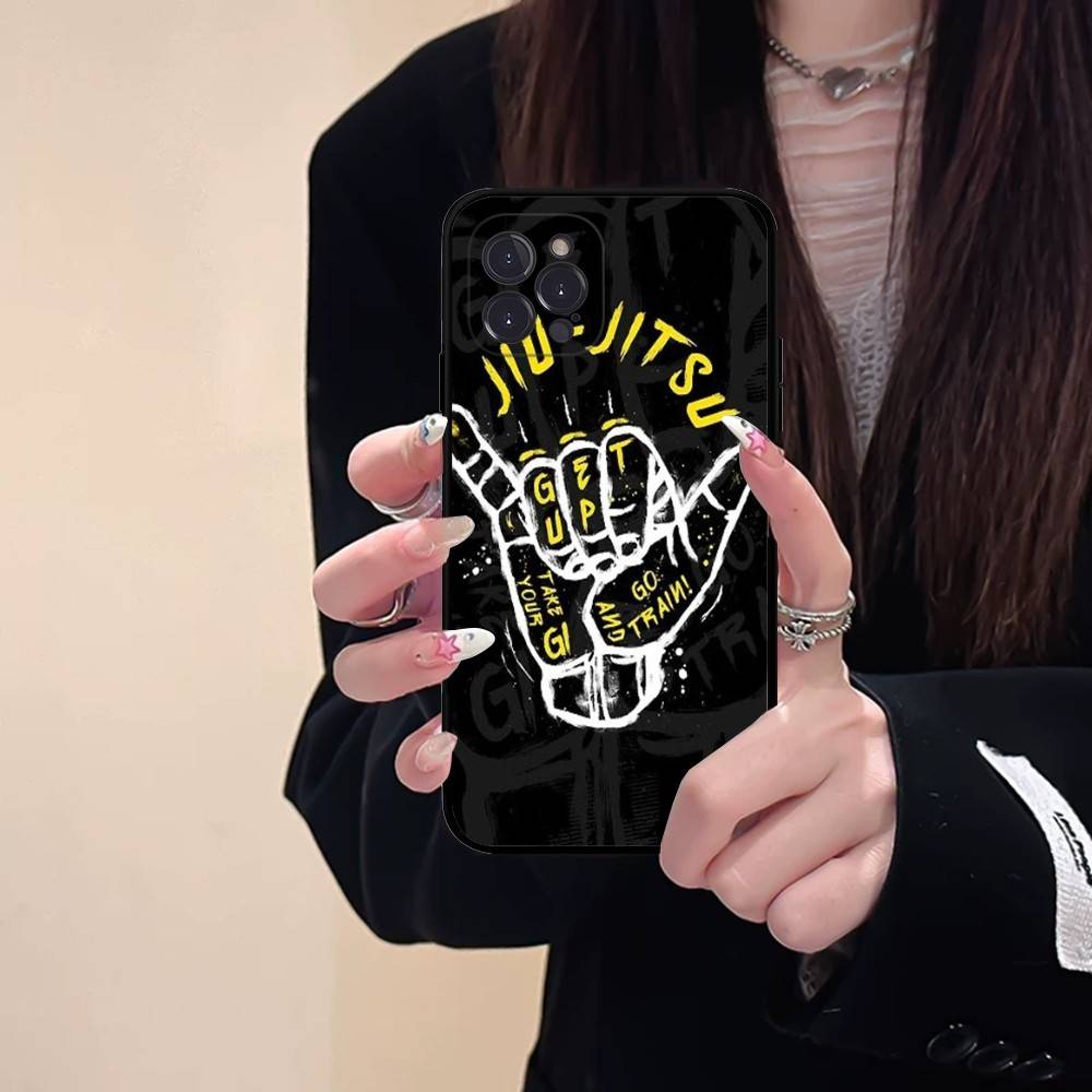 

Anime BJJ Brazilian Jiu Jitsu For Iphone 17 16 15 14 11 12 13 Pro Max Plus Case Cute Art Phone Cover iPhone 12