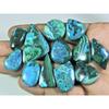 14X22-23X39MM Natural Chrysocolla Malachite Fancy Cabochon Gemstone 12PcsLot C-167