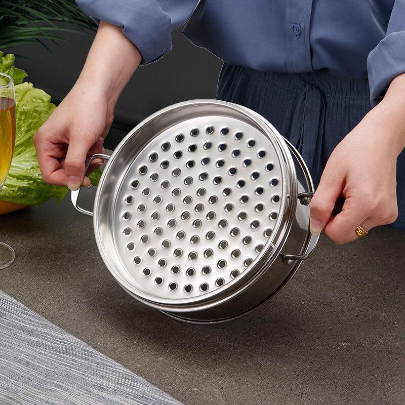 Xihuo Stainless Steel Double Layer Steamer Pot