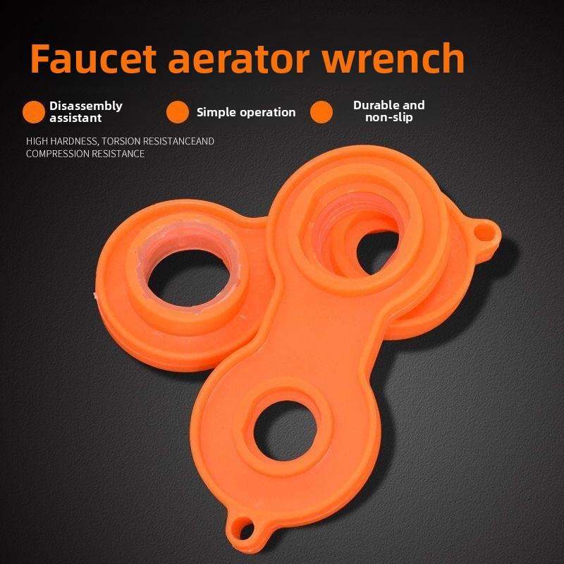 1PCS Faucet Spout Wrench Kitchen Basin Faucet Water Spout Faucet Filter Aerator Wrench Disassembly Special Tool Artifact