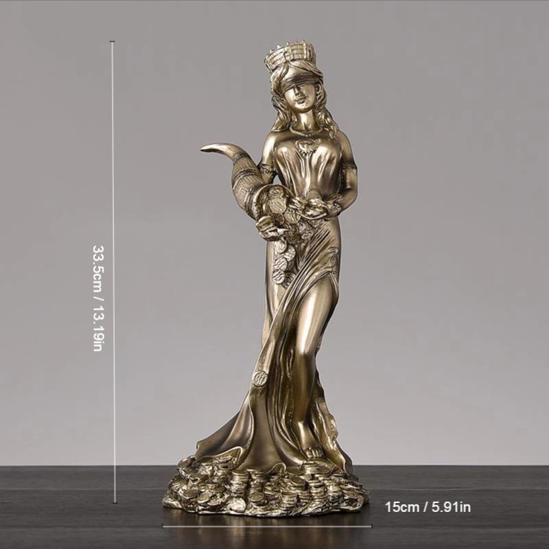 Resin Craft Nordic Sculpture Blinded Greek