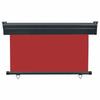 VidaXL Auvent latéral de balcon 120x250 cm Rouge
