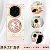Applicable To Huawei MateX7 Mobile Phone Case, Skin-sensitive Rotating Bracket, Cartoon Central Axis Magnetic X6 Case and Film Integrated  Case