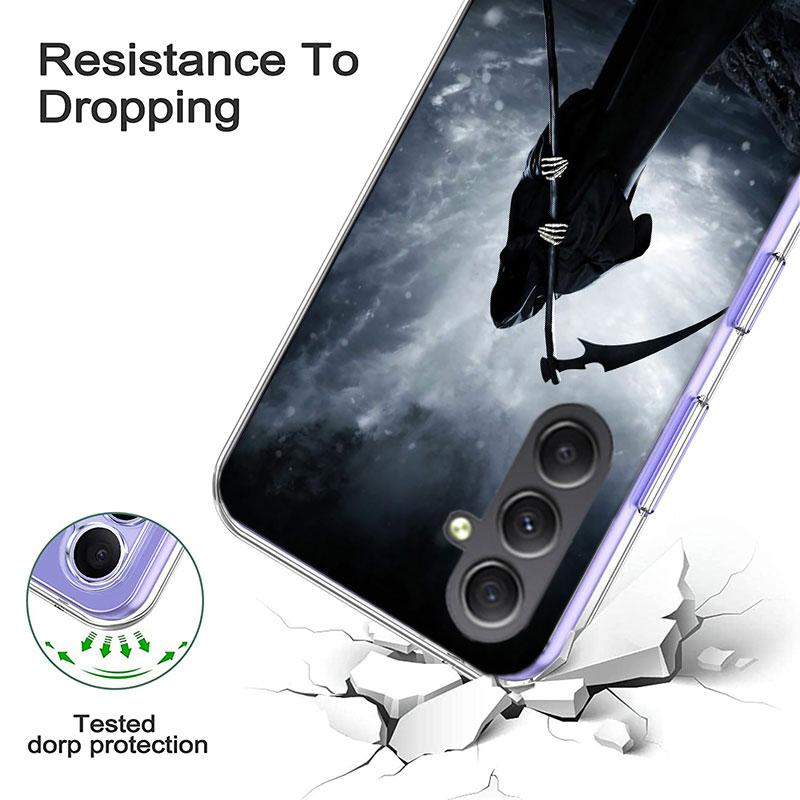 Death Grim Reaper Skull Phone Case For Samsung A70 A50S A40 A30 A20E A16 A26 A36 A56 A17 Galaxy Note 20 10 9 8 A71 A51 A41 A31 A