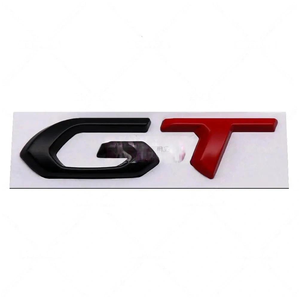 3D Metall GT Abzeichen Aufkleber Seitenkotflügel Kofferraum Heck Emblem Aufkleber