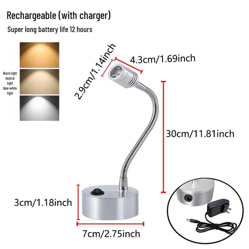 Wireless Jewelry Display Spotlight with Battery