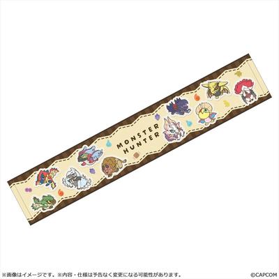 Capcom Monster Hunter Mondefo Muffler Towel Key Visual H200 X W1100mm Cotton Approx.