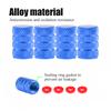 BFR1 AQTQAQ Aluminum Alloy Car Wheel Tire Valve Caps Tyre Rim Stem Covers Airdust Waterproof for Automobiles Motorcycles Trucks Bikes