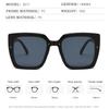 Luxury Brand Designer Vintage Oversized Square Sunglasses Women For Men Classic Big Frame Trendy Sun Glasses For Female UV400