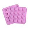 16 Cavity Pig Head Shape Silicone Mold Diy Fondant Soap Candy Chocolate Kitchen Mould Accessories Piggy Soap Cookies Cake Mold