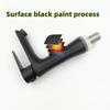 Bathroom Sink Black Faucet 304 Stainless Steel Single Cold Faucet Household Modern Stylish Water Tap