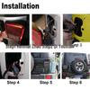 LED Tail Light for 2007-2017 Jeep Wrangler: Brake, Reverse, Rear Fog, and DRL.