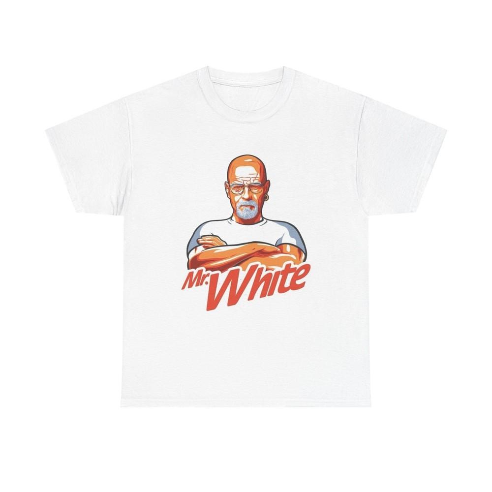 Mr White Breaking Bad Graphic T-Shirt Unisex Heavy Cotton Tee NEW Unisex T-Shirt S