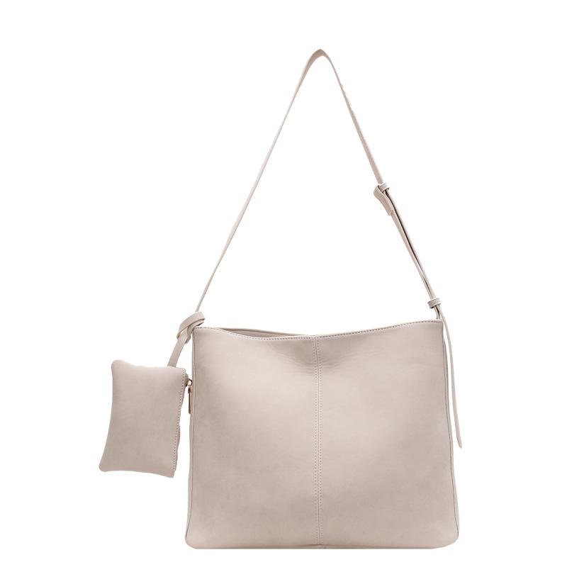 

Bag women s new niche women s messenger bag bucket bag fashionable versatile large-capacity shoulder armpit bag