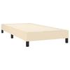 Vidaxl Rama Łóżka Bez Materaca Kremowa 80X200 Cm Tkanina