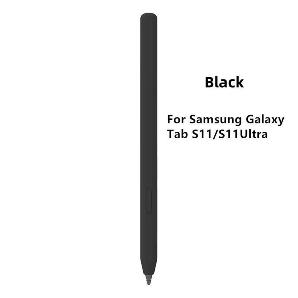

Стилус для Samsung Galaxy Tab S11 Ultra S10 S9 S8 S7 S6 Lite Планшетний стилус Захисний чохол М який силікон Ударостійкий Нековзкий S11-Black
