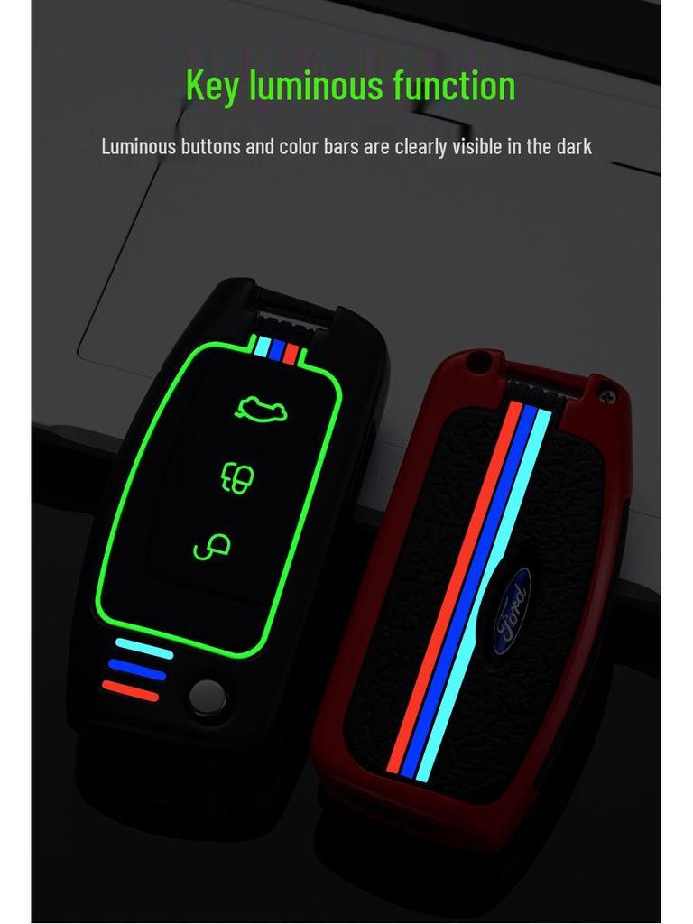 Compatible Key Shell for Ford Classic, Focus, Fiesta (09/11/13/14/15), Kuga, Ecosport Models