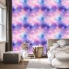 Watercolor Galaxy Wallpaper Lavender, Purple Center 50x1000