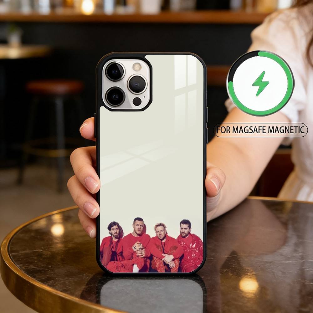 

I-Imagine D-Dragons Magnetic For Magsafe Wireless Charging Phone Case For iPhone17,16,15,14,13,12,11 Plus,Pro Max iPhone11PROMAX