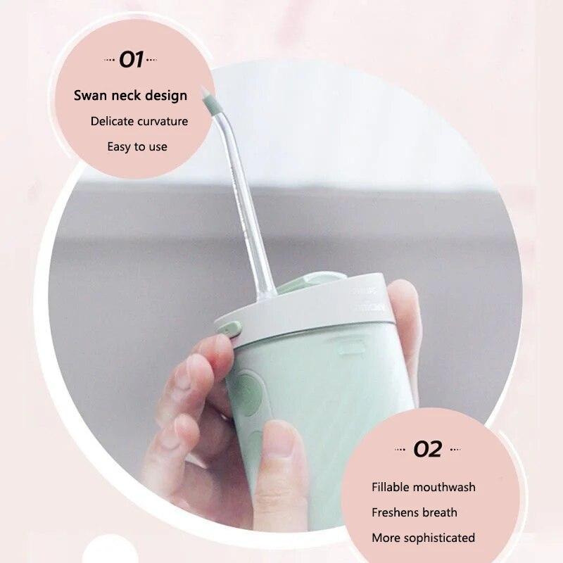 HX3331 Home Electric Tooth Rinser Teeth Cleaning Oral Portable Automatic Small Net Bottle