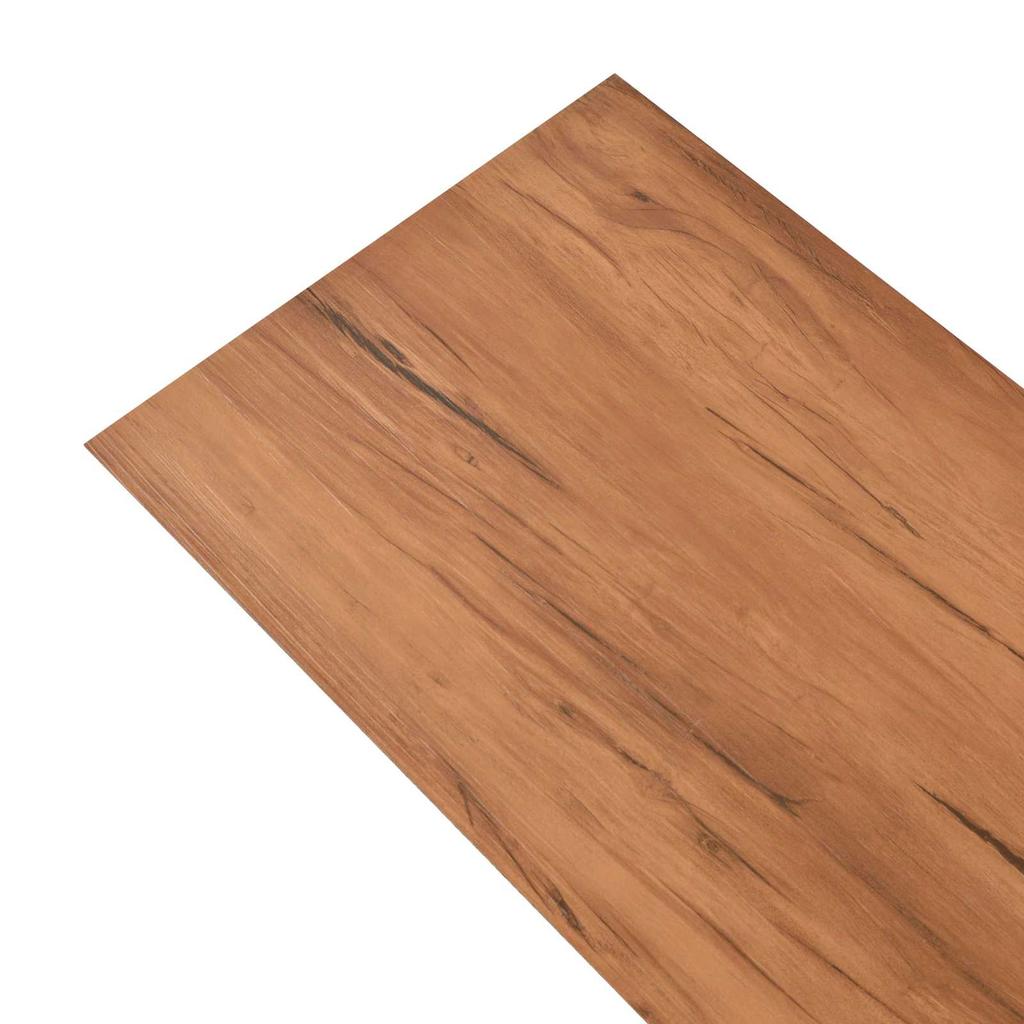 Floor Planks 18 Pcs Brown 5.26 M² PVC