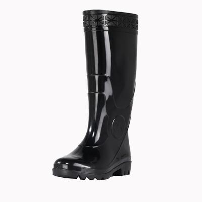 Botas de Lluvia Impermeables Antideslizantes Resistentes al Desgaste para Pesca, Lavado de Coches, Agricultura, Adultos, PVC, Impermeables, de Seguridad