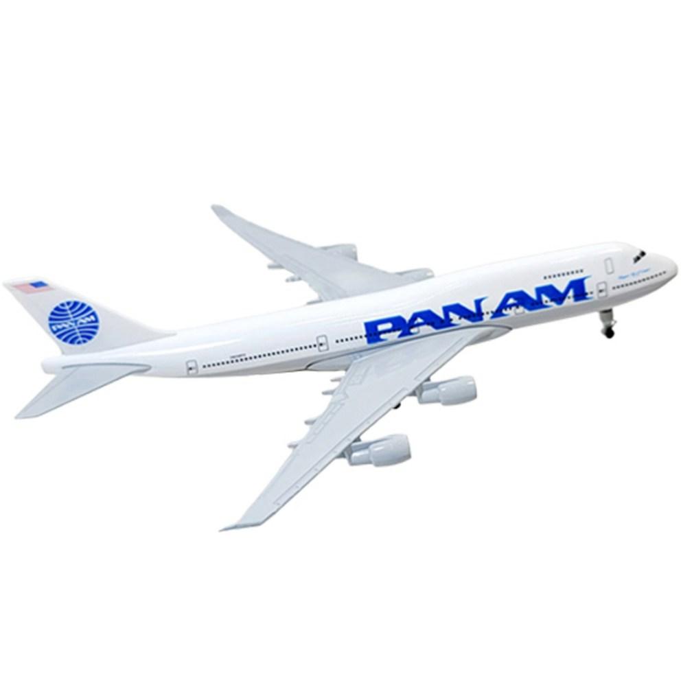 20cm Die-cast Model Airplane - Pan American World Airways B747