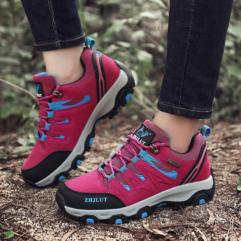 36-47 Couple Large Anti Slip Comfortable Fashion Travel Hiking Shoes Outdoor Hiking Shoes Casual Sports Shoes