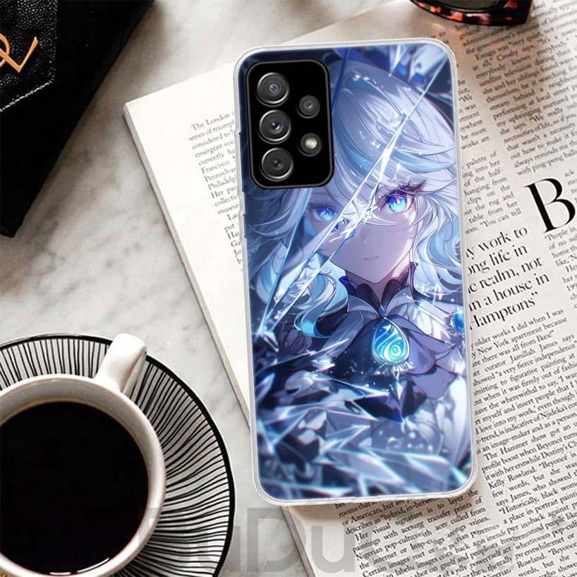 

Genshin Impact Furina Cover For Samsung Galaxy A52 A42 A32 A22 A12 A50 A51 Phone Case A70 A71 A40 A41 A30S A31 A20E A21S A10S Ga Samsung A51 4G