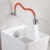 New Kitchen Bathroom Wall Mounted Faucet Single Cold Rotatable Extension Water Hose Antifreeze and Crack Prevention Tap