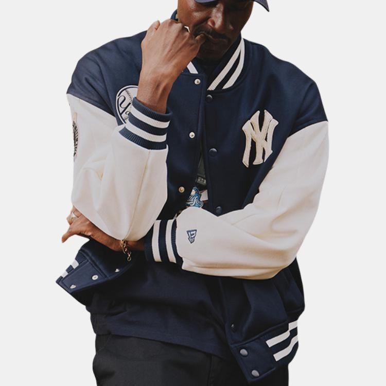New Era SS25 New York Yankees Loose Sports Casual Long Sleeve Jacket Unisex jackets 60756030