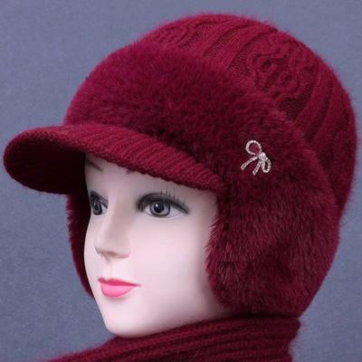 Women's Warm Dual-use Pullover Sports Hat Casual Ear Cap