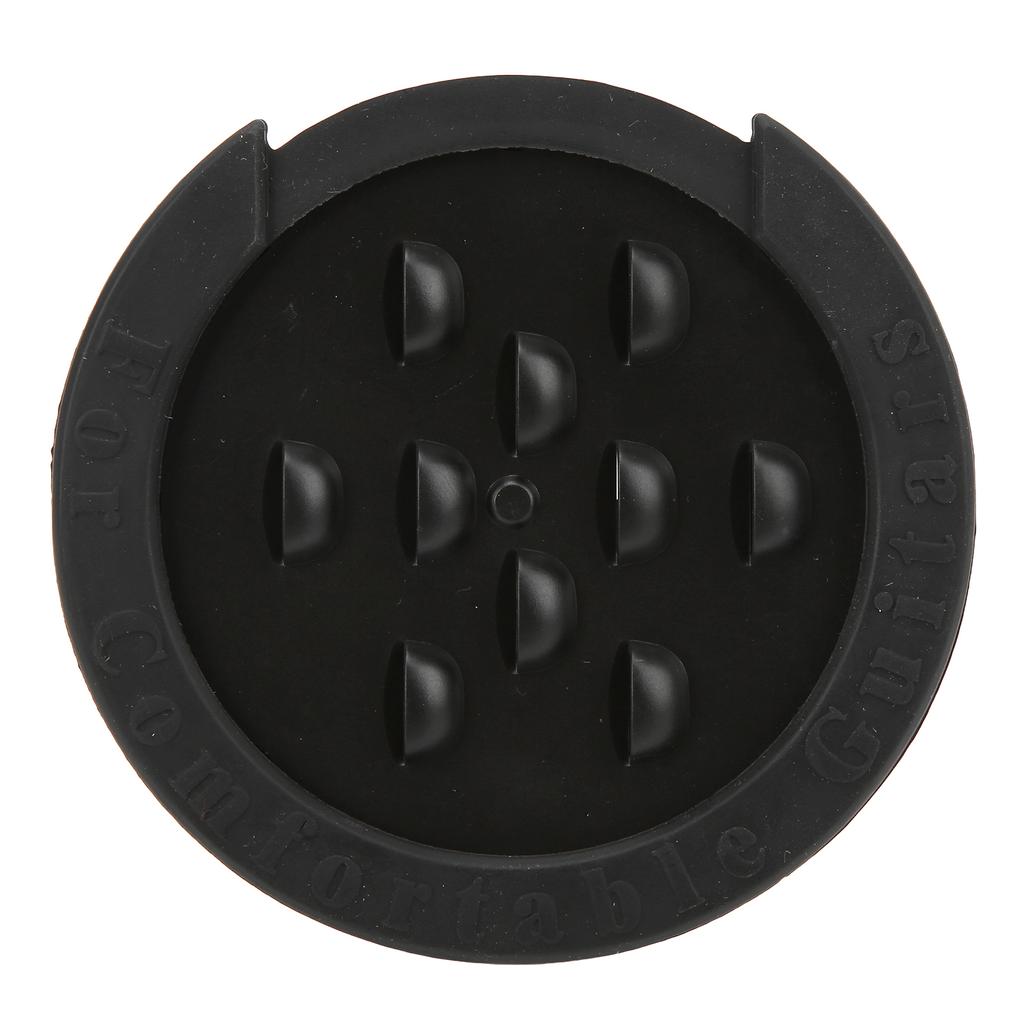Guitar Hole Plug Circular Silicone Sound Hole Cover Feedback Buster Acoustic Mute Silencer