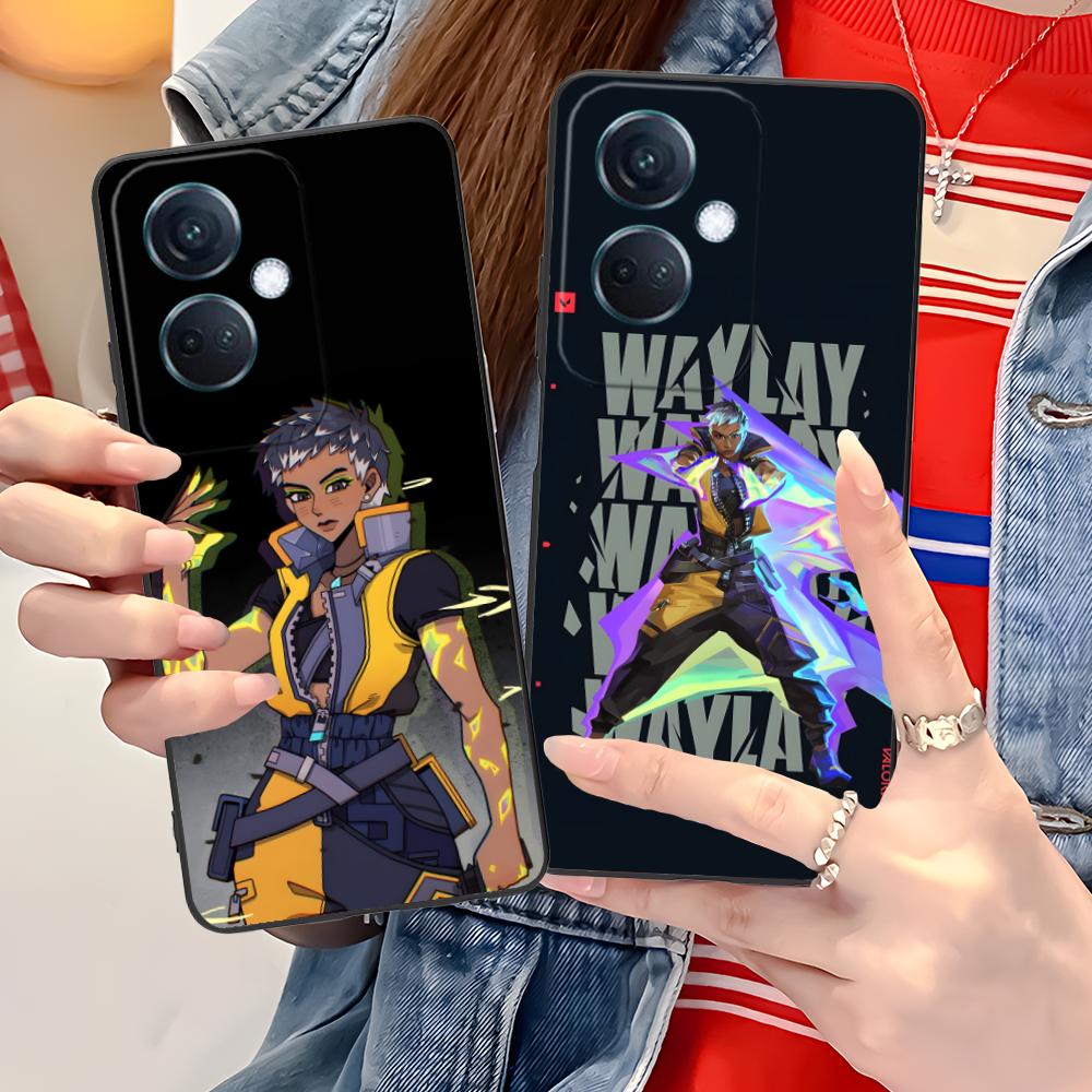Valo Waylay Phone Case for OPPO Reno 14 13 12 11 10 9 8 7 6 5 F T Pro 5G Soft TPU Shockproof Cover